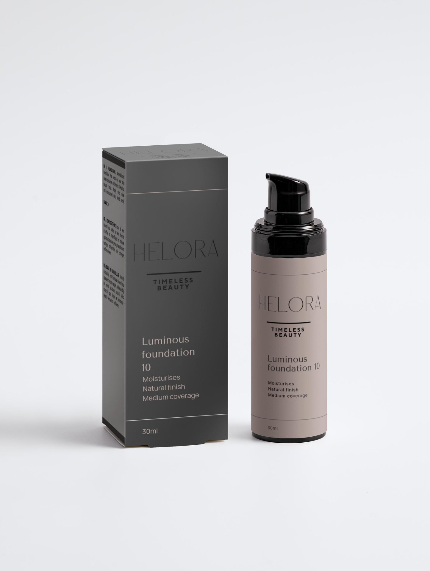Helora Luminous foundation 10