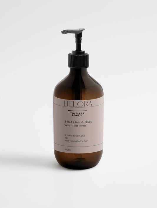 Gel douche et cheveux 2 en 1 pour hommes