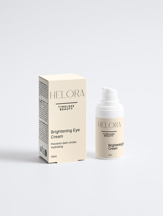 Crème éclaircissante pour les yeux